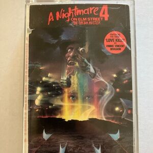 A Nightmare on Elm Street 4 Audio Cassette Tape Soundtrack
